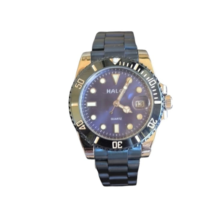 MONTRE BLUE SILVER