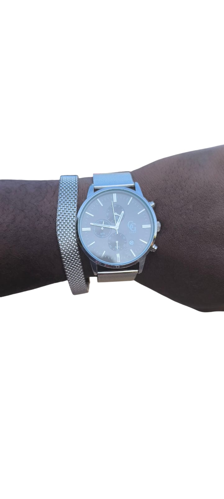 MONTRE PACIFIC SILVER BLACK